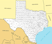 Texas map