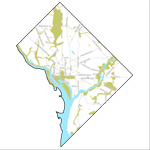 Washington, DC map