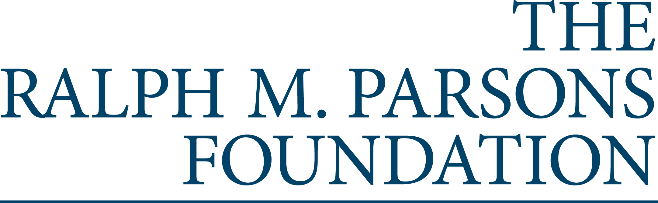 The Ralph M. Parsons Foundation logo