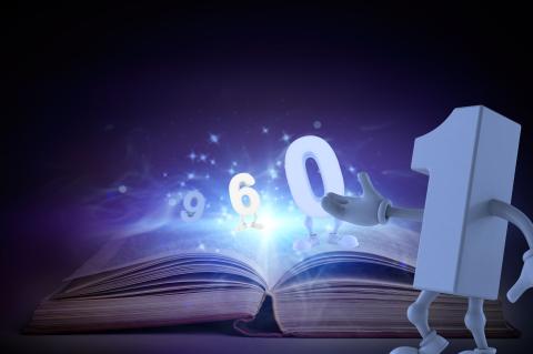Numbers in a book