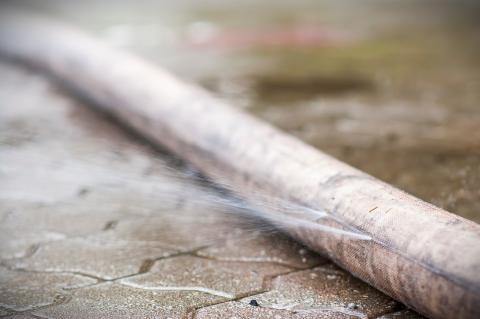 Leaky hose