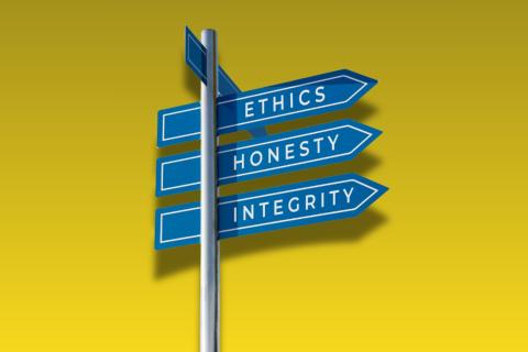 Signpost Ethics, Honesty, Integrity