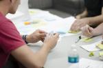 People at a meeting