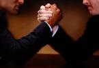 Arm wrestling