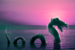 Loch ness - pink