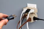 Adding an electric plug to an overloaded circuit